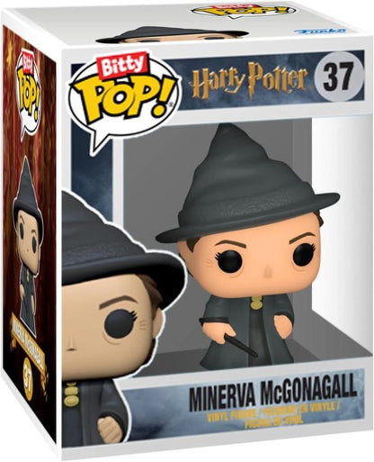 Funko Bitty Pop! Harry Potter – Albus Dumbledore/Fast Kopfloser Nick/Minerva McGonagall