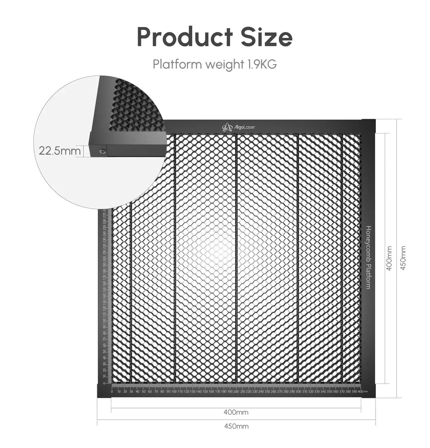 AlgoLaser 400mm*400mm Honeycomb Platform