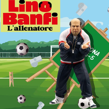 Infinite - Lino Banfi "L’Allenatore Nel Pallone" Oronzo Cana Figure Statua 10Cm