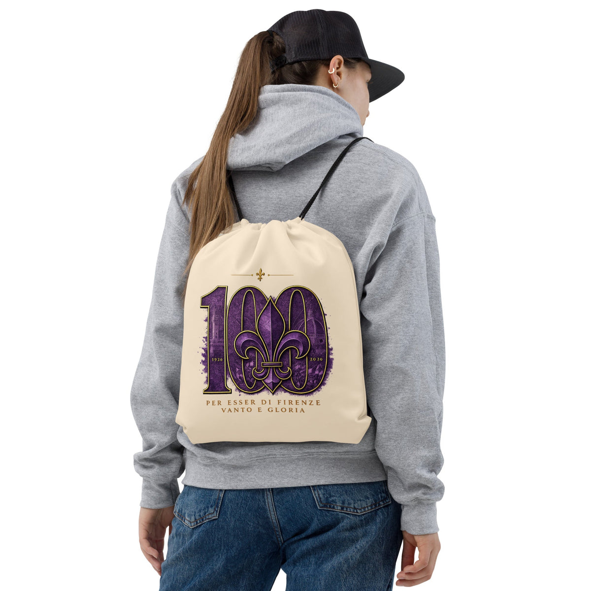 Fiorentina 100 – Zaino a Sacca Design E02 | GALESPORT