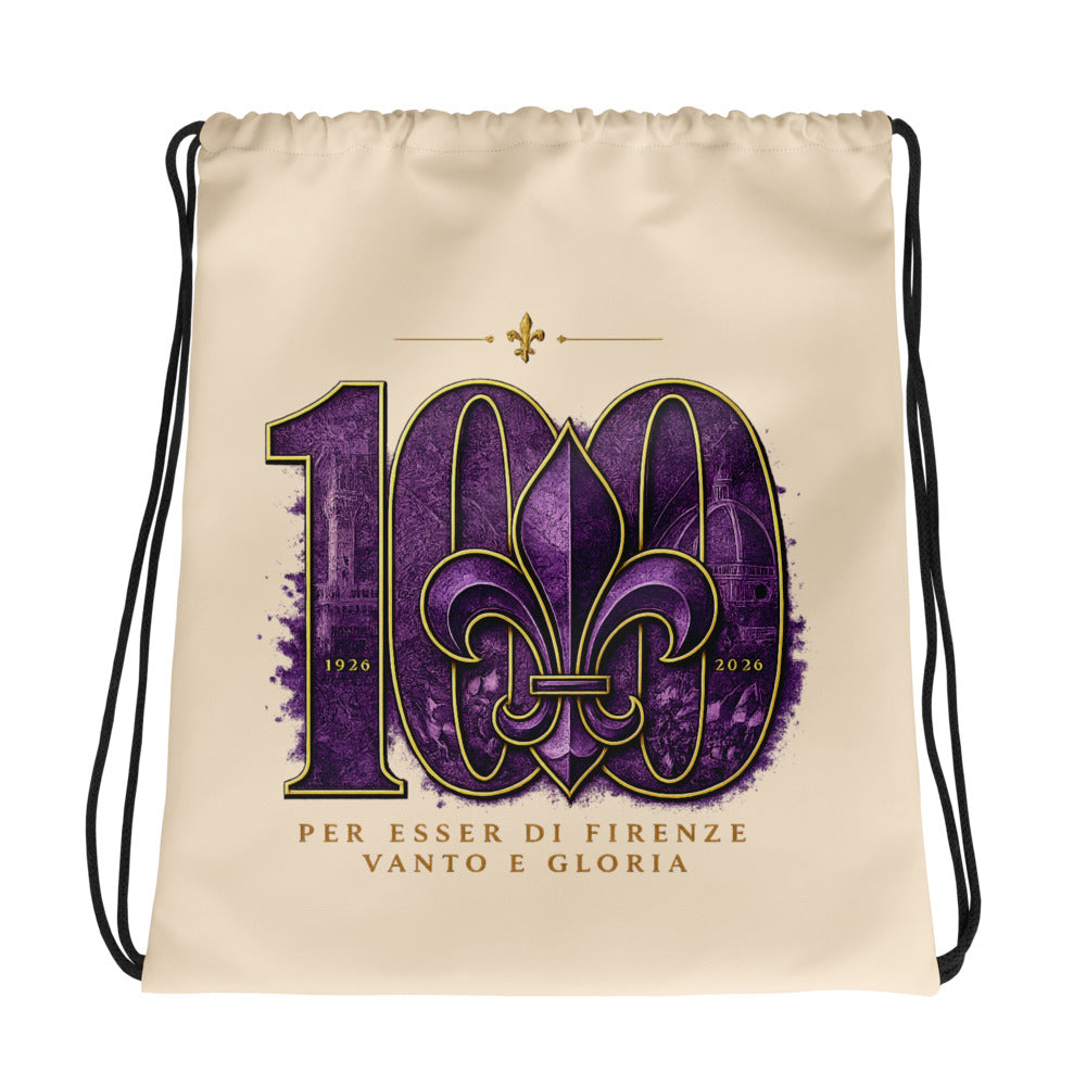 Fiorentina 100 – Zaino a Sacca Design E02 | GALESPORT