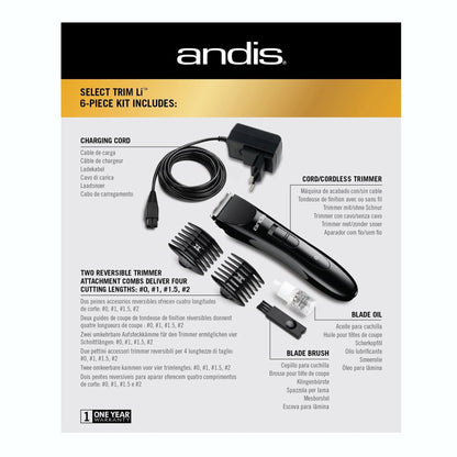 Andis Tosatrice Cordless Trimmer Select Trim Li