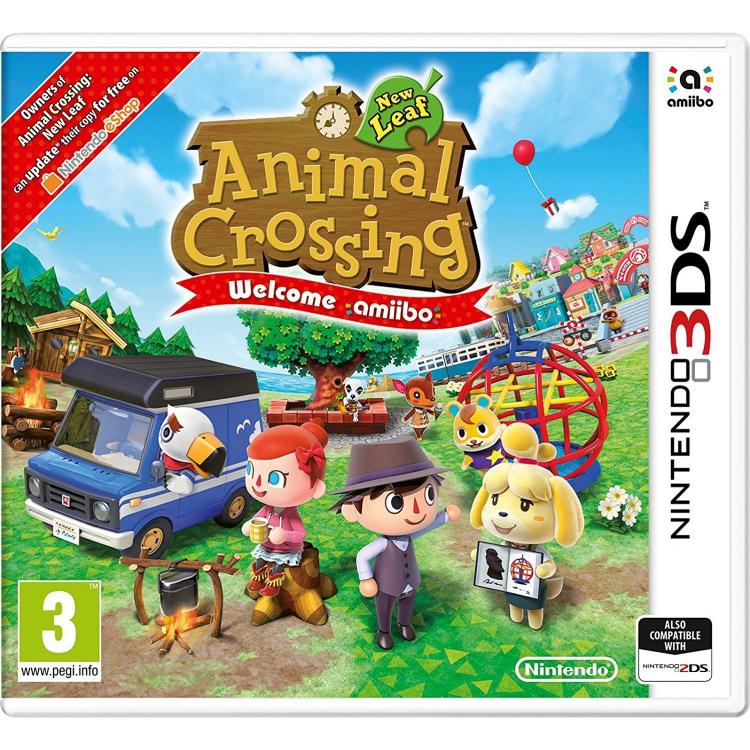 ANIMAL CROSSING: NEW LEAF WELCOME AMIIBO NINTENDO 3DS 2DS VIDEOSPIEL NEU