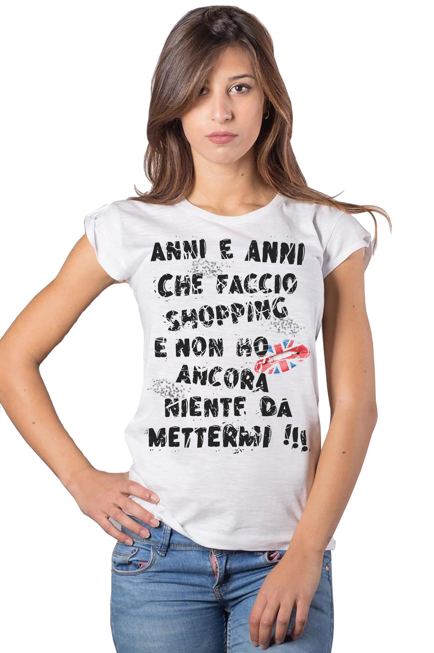 T-shirt Donna Slub STREET STYLE - 100% Cotone Bio