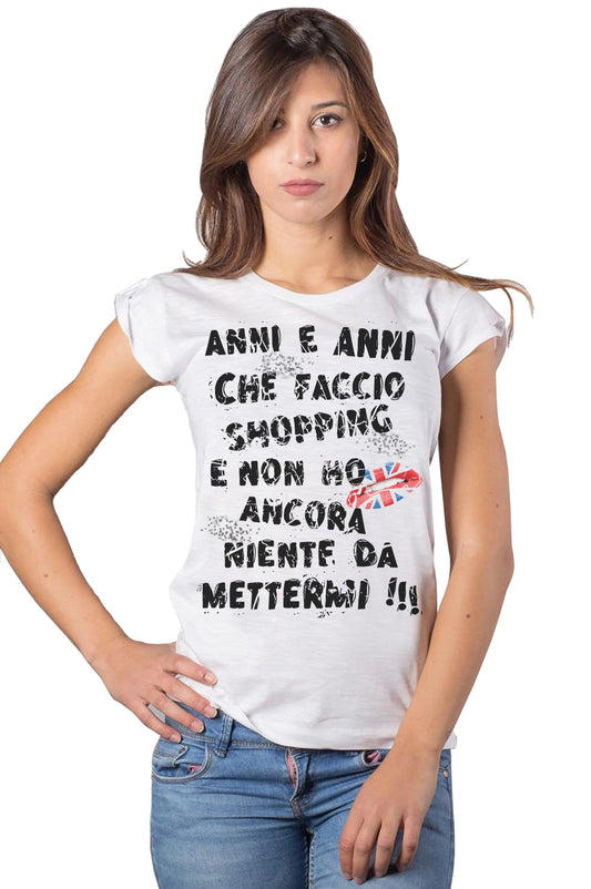 T-shirt Donna Slub STREET STYLE - 100% Cotone Bio