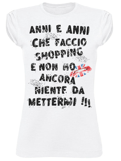 T-shirt Donna Slub STREET STYLE - 100% Cotone Bio
