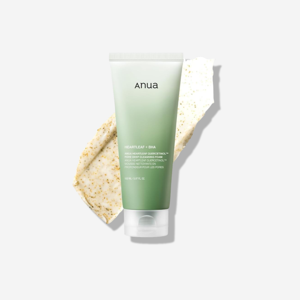 Anua Heartleaf Pore Cleansing Foam – Detergente Anti-Pori 150ml
