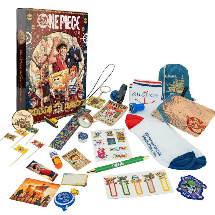 Cinereplicas (ONE PIECE) Adventskalender 2024 Offiziell lizenziert Netflix