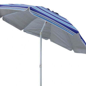 Ombrellone spiaggia poliestere UV protezione 200cm diametro 32mm