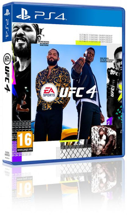 Ufc 4 Ps4 Offizielles Italienisches Videospiel Playstation 4 Kampfspiel Neu Mma