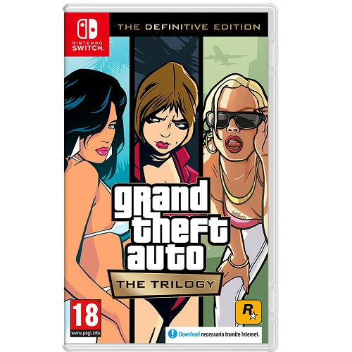 Gta Grand Theft Auto Trilogy The Definitive Edition Nintendo Switch Italienisch Eu