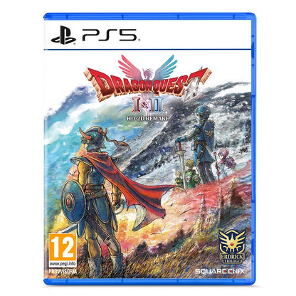 Dragon Quest I & II HD-2D Remake PS5 Videospiel Pal Italienisch Neu