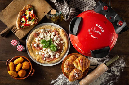 ARIETE PIZZAOFEN ELEKTRISCH 0909 1200W STEINPLATTE PIZZEN FOCACCIA 30cm