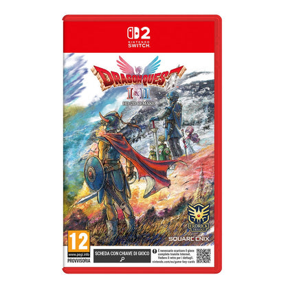Dragon Quest I & II HD-2D Remake Nintendo Switch 2 Spiel Pal Italienisch