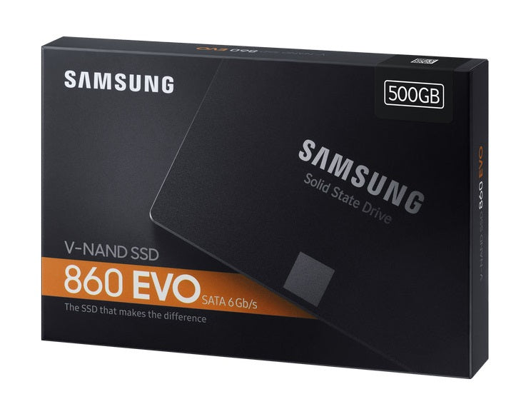Samsung Hdd Ssd Evo 860 500Gb Mz-76E500B/Eu Disco Rigido 2,5 Pollici Sata Iii