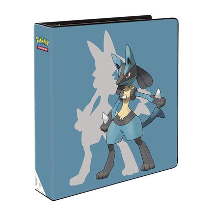 Ultra Pro - Pokemon (Lucario) Album Raccoglitore a 3 Anelli da 2" - Portfolio Porta Carte Box Cards Tcg Gcc