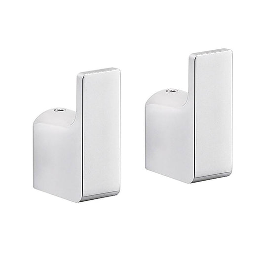Appendiabiti a muro GEDY linea Outline set 2 ganci Cromato