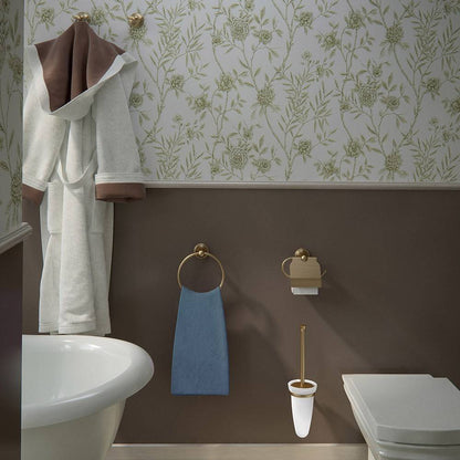 Appendiabiti doppio linea Romance color bronzo