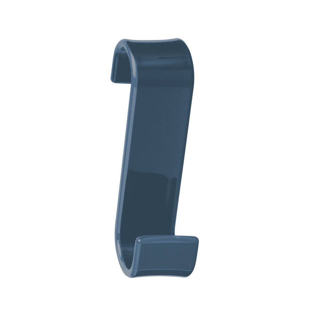Appendiabiti per termoarredo GEDY linea Merlino in termoplastica colore Blu petrolio