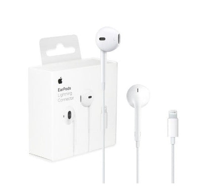 APPLE AURICOLARI EARPODS CON CONNETTORE LIGHTNING MMTN2ZM/A IPHONE IOS IPAD PRO
