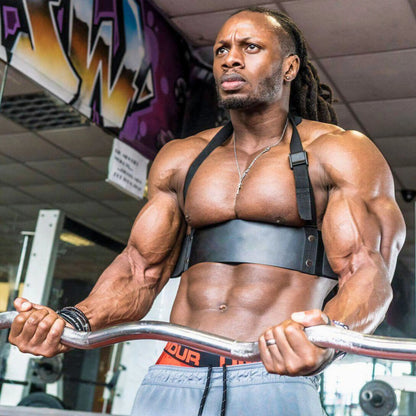 Arm Blaster allenamento palestra Bodybuilding bicipiti tricipiti sollevamento pesi