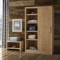 CORTINA WARDROBE 1 SLIDING DOOR SOLID FIR WOOD 125X55X220
