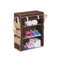 Brixo shoe cabinet 60x30x80h cm 3 shelves