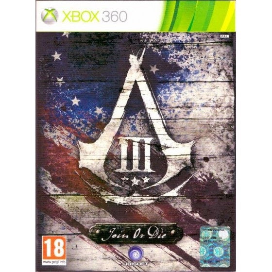 ASSASSIN'S CREED III - JOIN OR DIE EDITION XBOX 360 (COLLECTOR BOX) [ITALIENISCHE VERSION]