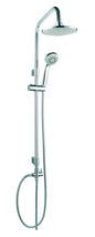Merkur LED Shower Rail Mixer in chrome-plated steel and anti-limescale ABS