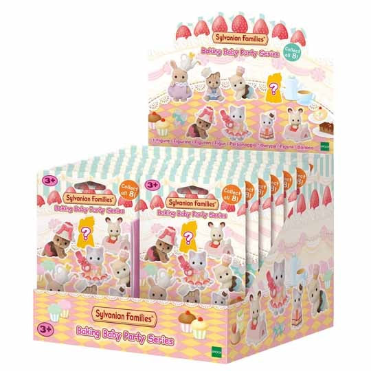 Sylvanian Families Baby Dolci In Forno 1 Busta Mystery Mini Figure Case Bambole