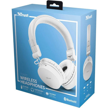 Trust Tones Kabellose Bluetooth-Kopfhörer, faltbar, für Smartphone und PC, schwarz