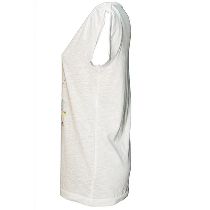 T-shirt Audrey Floral 100% Cotone Bio - STREET STYLE