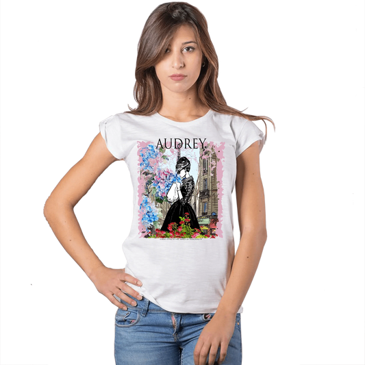 Audrey Hepburn Women's Slub T-shirt - Organic Cotton