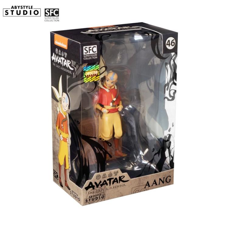ABYSTYLE SFC: AVATAR THE LAST AIRBENDER 46 "AANG" SUPER FIGURE 18CM STATUE