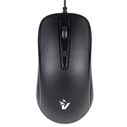 Vultech Essence Mouse Usb Con Filo Wired 4 Pulsanti Ottico 1200 Dpi Pc Laptop