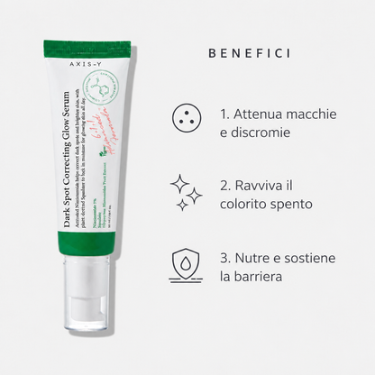 AXIS-Y Dark Spot Correcting Glow Serum – Siero Uniformante 50ml