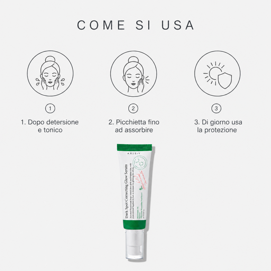 AXIS-Y Dark Spot Correcting Glow Serum – Siero Uniformante 50ml