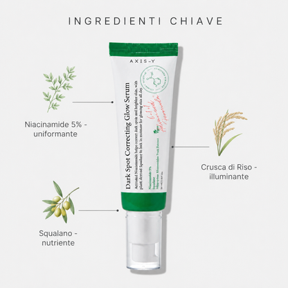 AXIS-Y Dark Spot Correcting Glow Serum – Siero Uniformante 50ml