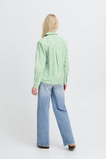 b.young BYHETILA Camicia Donna Verde Leprechaun - 20815257 900004072
