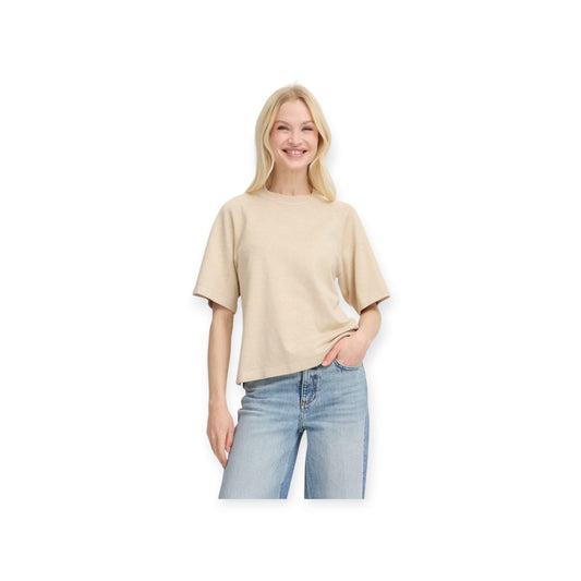 b.young BYMMORLA Pullover da donna 20818475 1411071 Oyster Melange
