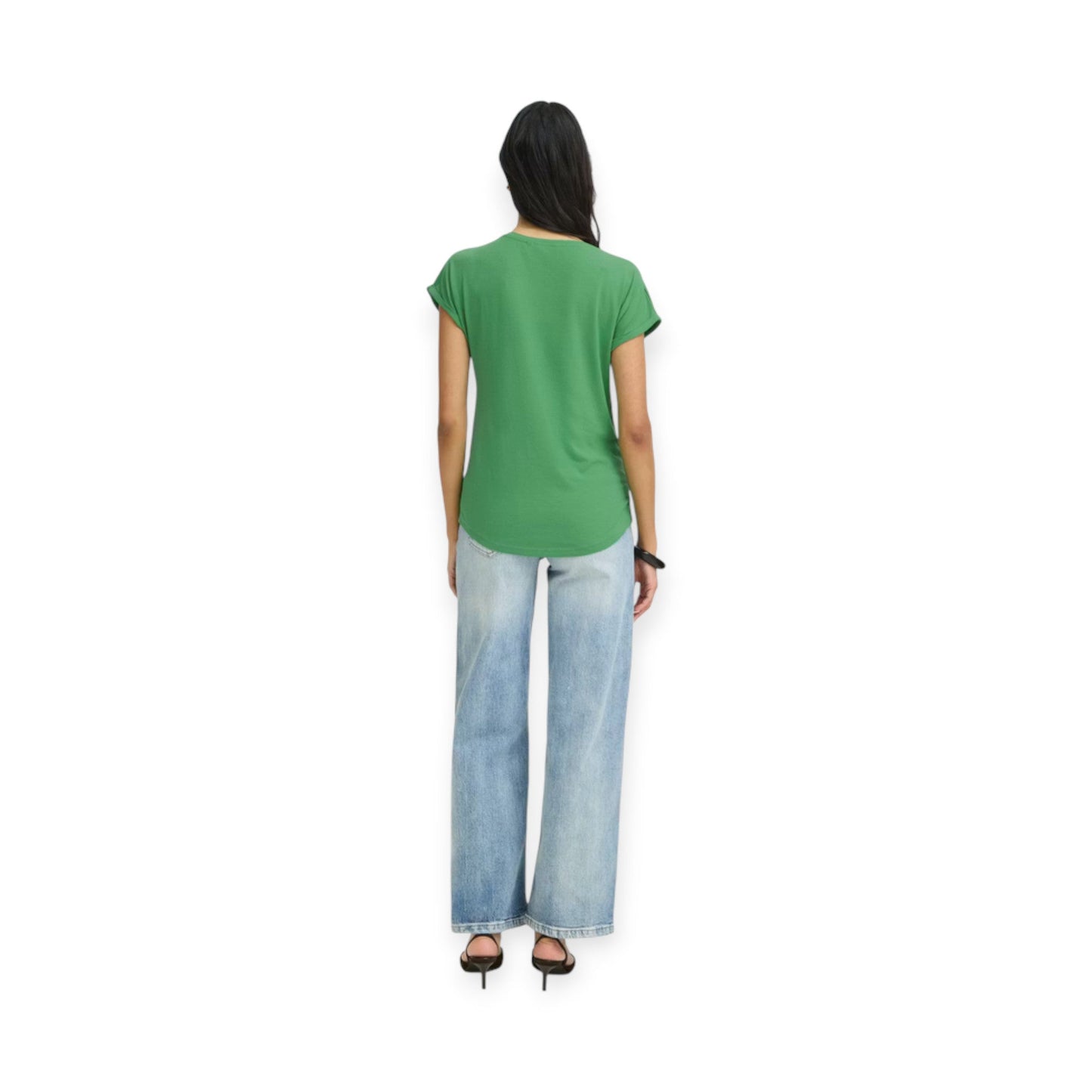 b.young Maglietta Donna BYPamila 20804205 186022 Verde Leprechaun