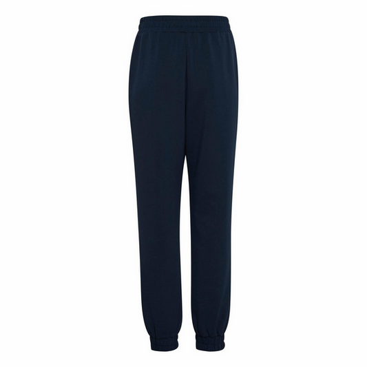b.young pantalone con elastico in vita da donna Pusti 20811038 194020 blu