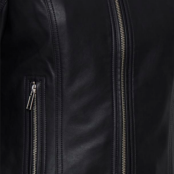 b.young giacca in ecopelle da donna Byacom 20809396 200451 nero
