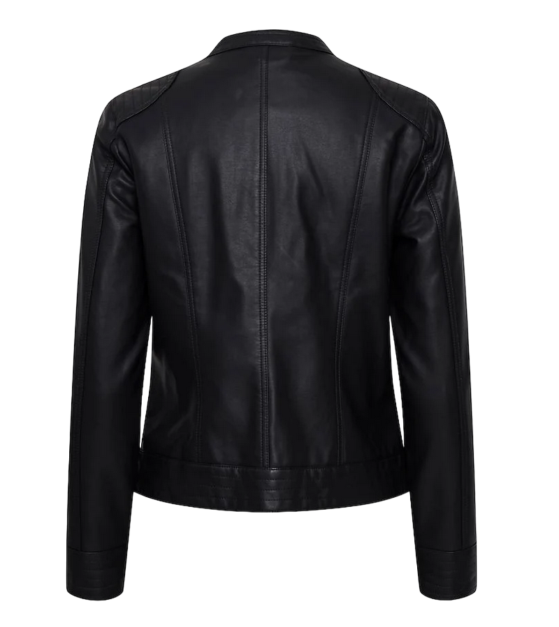 b.young giacca in ecopelle da donna Byacom 20809396 200451 nero