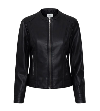 b.young giacca in ecopelle da donna Byacom 20809396 200451 nero