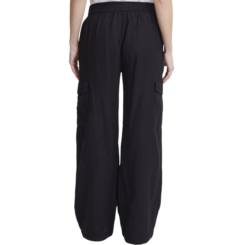 b.young women's cargo pants Byfalakka 20814564 200451 black