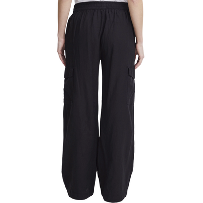 b.young women's cargo pants Byfalakka 20814564 200451 black
