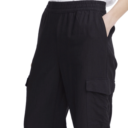 b.young women's cargo pants Byfalakka 20814564 200451 black