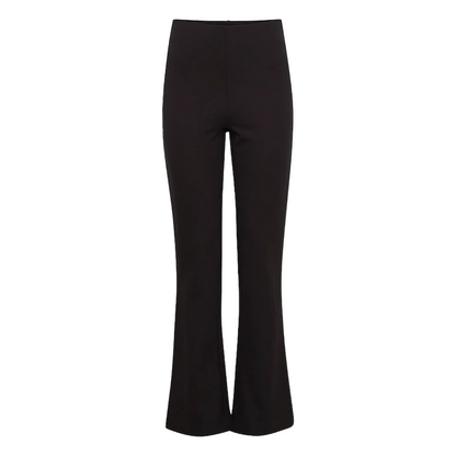 b.young pantalone da donna a zampa Byparrin 20815349 200451 nero