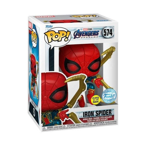 Funko Pop Marvel Avengers Infinity War (574) Iron Spider Man G. I. T. D Exclusive